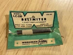 Workman Electronic LC-200 Belimiter Type 3/10 Amp Fuse Vintage Nos Open. Price: $9.00.