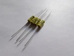 0.01UF 400V 20% Vishay Roderstein Metallized Polyester Axial Capacitors 4PCS Usa New. Price: $13.95.