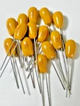 10X - 10UF 35V (10%) *original Sprague* Radial Solid Tantalum Capacitor # 188 New. Price: $8.99.