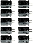 Lot Of 10 6.3UT820 820UF 6.3V Hi Temp Radial Capacitor Used. Price: $29.99.