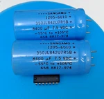 Lot Of 2 Sangamo 8400UF 7.5VDC Hi-rel Electrolytic Capacitors -55 +105C New. Price: $28.90.