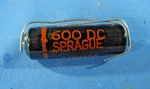 Pcs Sprague 160P .047+-10% 600DC 600VDC Black Beauty Capacitor Nos (free Ship) Open. Price: $29.99.