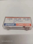 Sprague Capacitors. .005000 Mf, 1000 Volts. 10TS-D5 (5) Each New. Price: $49.99.