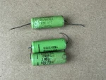 Three Cornell Dubilier Greenie .1 Uf 600V Guitar Amp Capacitors Guaranteed Used. Price: $24.00.