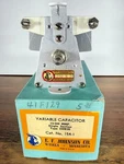 Ef Johnson Variable Capacitor 12-244 Mmf Single Section Cat. No. 154-1 Nos Nib New. Price: $38.45.