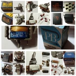 Vtg Radio Lot Bud Midget Condenser MC-1873 P&b Relay Espey Transformer Capacitor Used. Price: $29.99.