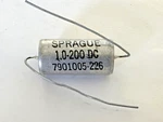 Sprague 1.0-200VDC Hermetically Sealed Film Capacitors Nos Tested Open. Price: $7.99.