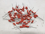 Lot Of 50 Nos Mallory M192P Axial Metallized Polyester Film Capacitors 0.1UF 80V New. Price: $29.99.
