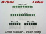 36 Pcs Guitar Tone Capacitor Polyester Film 100V .022UF .033UF .047UF .068UF New. Price: $10.87.