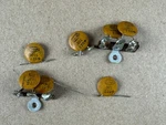 7 Vintage 1950S Solar .001 Uf Ceramic Disc Capacitors Guitar Treble Bleed Caps Used. Price: $20.00.