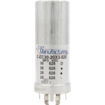 Capacitor, Ce Mfg., 525V, 30/20/20/20 New. Price: $40.95.
