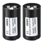 2PACK 270-324UF/MFD 125V 50/60HZ CD60 Run Capacitor For Electric Motor Starts New. Price: $16.14.