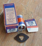 Vintage Nos Mallory FP-135 Can Capacitor 30 Mfd 350 Vdc. New Box Paper Label. Price: $32.00.