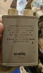 General Electric Pyranol Capacitor Mu-f 600V Dc 26F111 CG48884 CO-405Q Used. Price: $29.00.