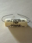 Sprague 730P Axial Polypropylene Capacitor 1.0UF 630V New. Price: $6.99.
