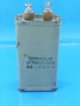 Vintage Sprague CP70B1EF205K 2.0UF 600V Pio Capacitor Used. Price: $28.88.