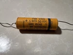 Sprague Atoms Tva 1303 5MFD 50V Capacitor Open. Price: $14.99.