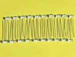100PCS. Tusonix Dogbone Capacitor 2.2PF +/- .25PF New. Price: $16.00.