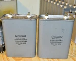 Nos Pair Sangamo Oil Capacitor Vintage 8 Mfd 1KVDCW 1000VDC Open. Price: $180.00.