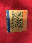 TVL-3607 10/10/250 Mf 350/150/15 Twist-lok Sprague Capacitor Nos New. Price: $12.00.