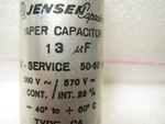 Jensen 1.3 Uf 380VAC 450VDC Low Esr Paper In Oil Capacitor Denmark Used. Price: $19.47.