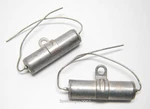 Pair Philco Pio Capacitors / .12 Uf 200 Vdc 350-1412492 -- Kt Unspecified. Price: $14.95.