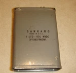 600 Vdc 4 Mfd Sangamo Hermetically Sealed Oil Filled Capacitor Usa Used. Price: $24.55.