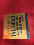 TVL-3414.2 80-30-300MF 150-150-10 Twist-lok Sprague Capacitor Nos New. Price: $12.00.