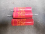 "3" Cornell Dublier Tiny Chief PJ2W1-1 Capacitor / 1.0 Mfd 200 Vdc Made Usa Unspecified. Price: $17.95.