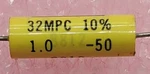 Lot Of - Wesco 32MPC1004F05 Axial Metalized Polyester Capacitor 1UF 50V New. Price: $16.98.