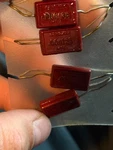Nos Aerovox Postage Stamp Mica Capacitors .000135 Mfd 135PF Lot Tube Radio New. Price: $13.00.