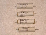 4 -vintage Electric Utilities/hammond Ceramic Capacitor Pulls .167 Mfd 200VDC For. Price: $15.00.