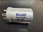 Mallory Sect. Electrolytic Can Capacitor FP-376.5A Nos 20-20-20 Mfd 450 Vdc For. Price: $59.95.