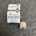 Centralab Doorknob Capacitor 850S 100 Pf. Kv. Nos New. Price: $20.00.