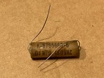 Nos Vintage Cornell-dubilier Uf 460V Paper Tone Capacitor Tests .015 .018 Open. Price: $15.00.