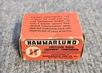 Hammarlund Mapc 100 Air Padding Condenser Radio Equipment Components New. Price: $24.99.