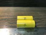 (lot Of 2) Ge 2UF 5% 400V Polyester Film & Foil Capacitors For Audio/crossover Unspecified. Price: $8.99.