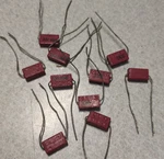 (10) Nos Vintage Cornell Dubilier Domino Mica Capacitors 330 Mmf 5% Type 22 New. Price: $22.99.