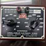 Vintage Cornell-dubilier Cde Capacitor Used. Price: $35.00.