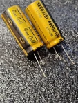 Nichicon 6800 UF-10 Volt Capacitors QTY-2 New. Price: $7.72.