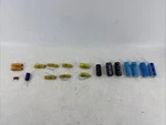 Capacitors Vintage Lot, Sprague TVA-1414, Pyramid .02MF, MALLORY100UF, L851 Used. Price: $10.00.