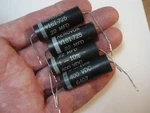 Qty 4: 1964 Vintage Aerovox 0.22UF 400V Tube Amp Capacitors Test Great! Used. Price: $15.00.