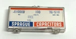 Vintage Nos Sprague Hyk TG-S10 Capacitor 0.01UF 100V Electronic Component New. Price: $22.00.
