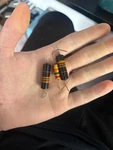 Vintage Sprague Bumblebee Capacitor Lot Gibson Les Paul Tone New. Price: $70.00.