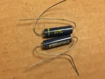 Nos Vintage Blue Molded Ajax .0062 Uf 400V Capacitors .005 Subs Tested (qty) Unspecified. Price: $5.00.