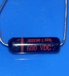 Nos Sprague Black Beauty .0022 Mf 600V Capacitor Vintage Treble Bleed 6TM-D22 New. Price: $8.00.