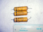Vintage Aerovox .25 Mfd 300V Guitar Amp Paper Wax Capacitors Used. Price: $29.99.