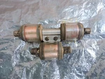 Lot 3 Western Electric & Colonial Radio 8047 Vacuum Capacitors Amps 50MMF Used. Price: $35.00.