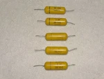 1 X Astron "mustard" Capacitor Pulls .05 200*PARTS/REPAIR*CRACKED*(5 Avail) Unspecified. Price: $5.00.