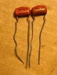 2 Nos Vintage Sprague Orange Drop .0068 Uf 600V Capacitors For Guitar Amp Open. Price: $6.00.